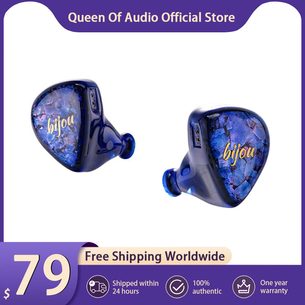 Planar Magnetic Iem Earphones - Novo Fone de Ouvido QoA Bijou