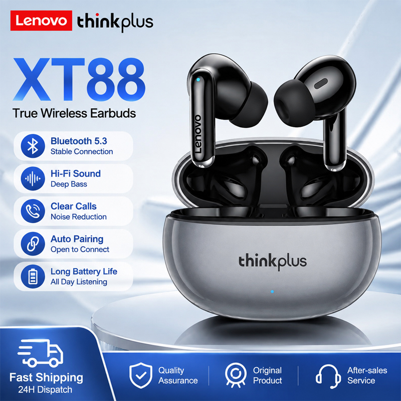 Anc Wireless Over Ear Headphones - Fones de ouvido sem fio Bluetooth
