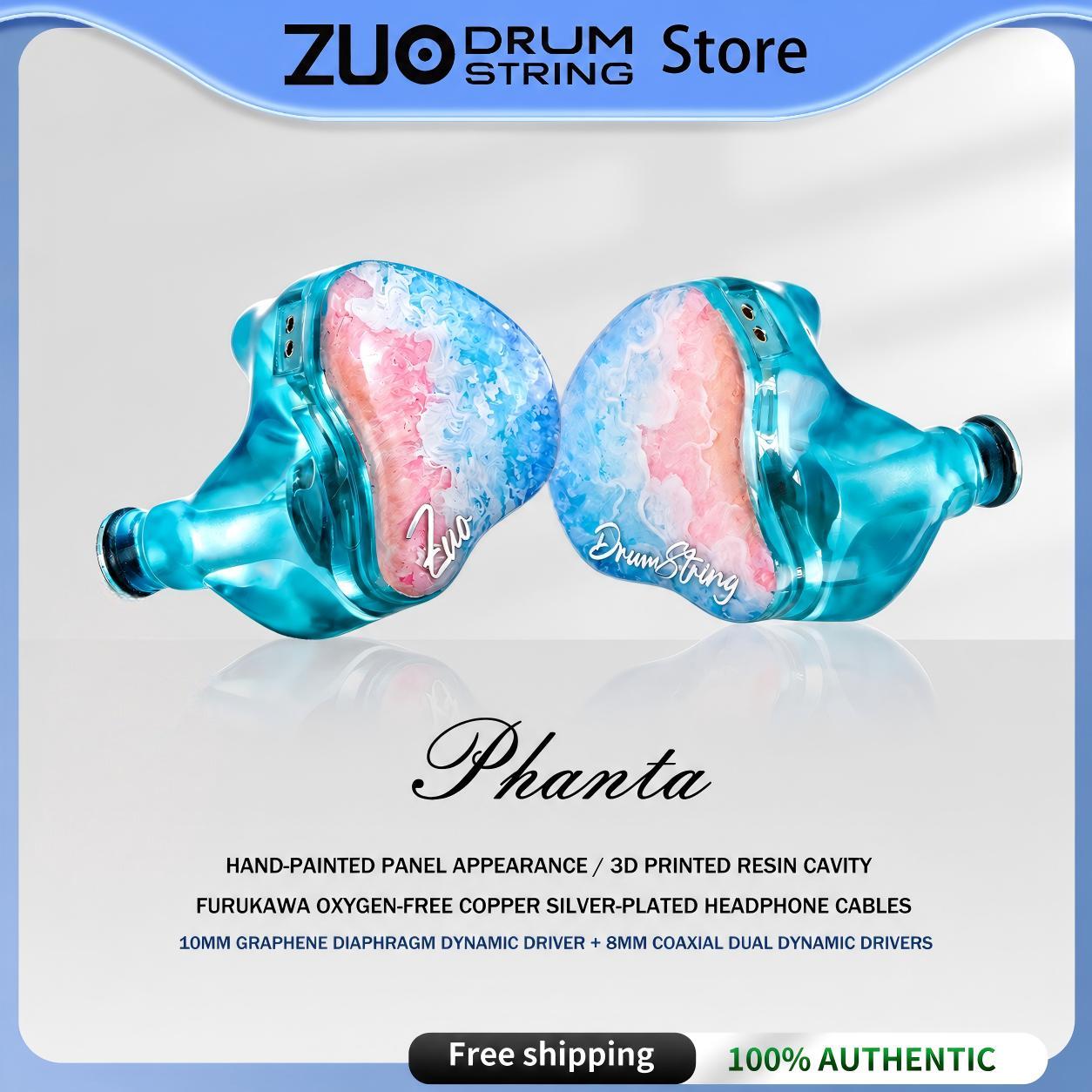 Planar Magnetic Iem Earphones - Fone de Ouvido Estéreo HiFi Zuo