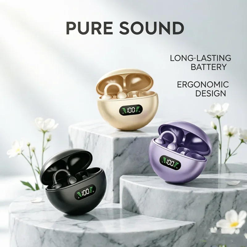 Fones de ouvido Bluetooth TWS, - Anc Wireless Over Ear Headphones avaliação e preço