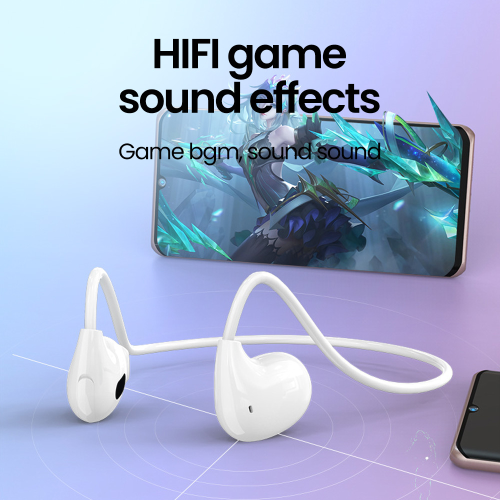 Fone de Ouvido Bluetooth OWS,  - Bone Conduction Running Headphones avaliação e preço