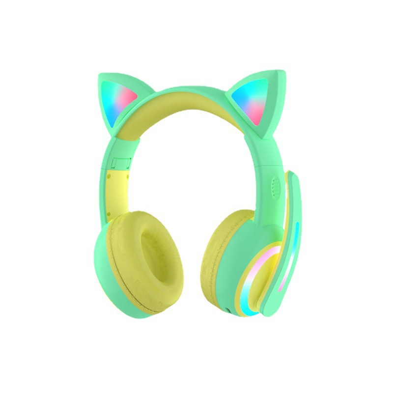 Fones de ouvido Bluetooth com  - Cat Ear Bluetooth Headset Led avaliação e preço