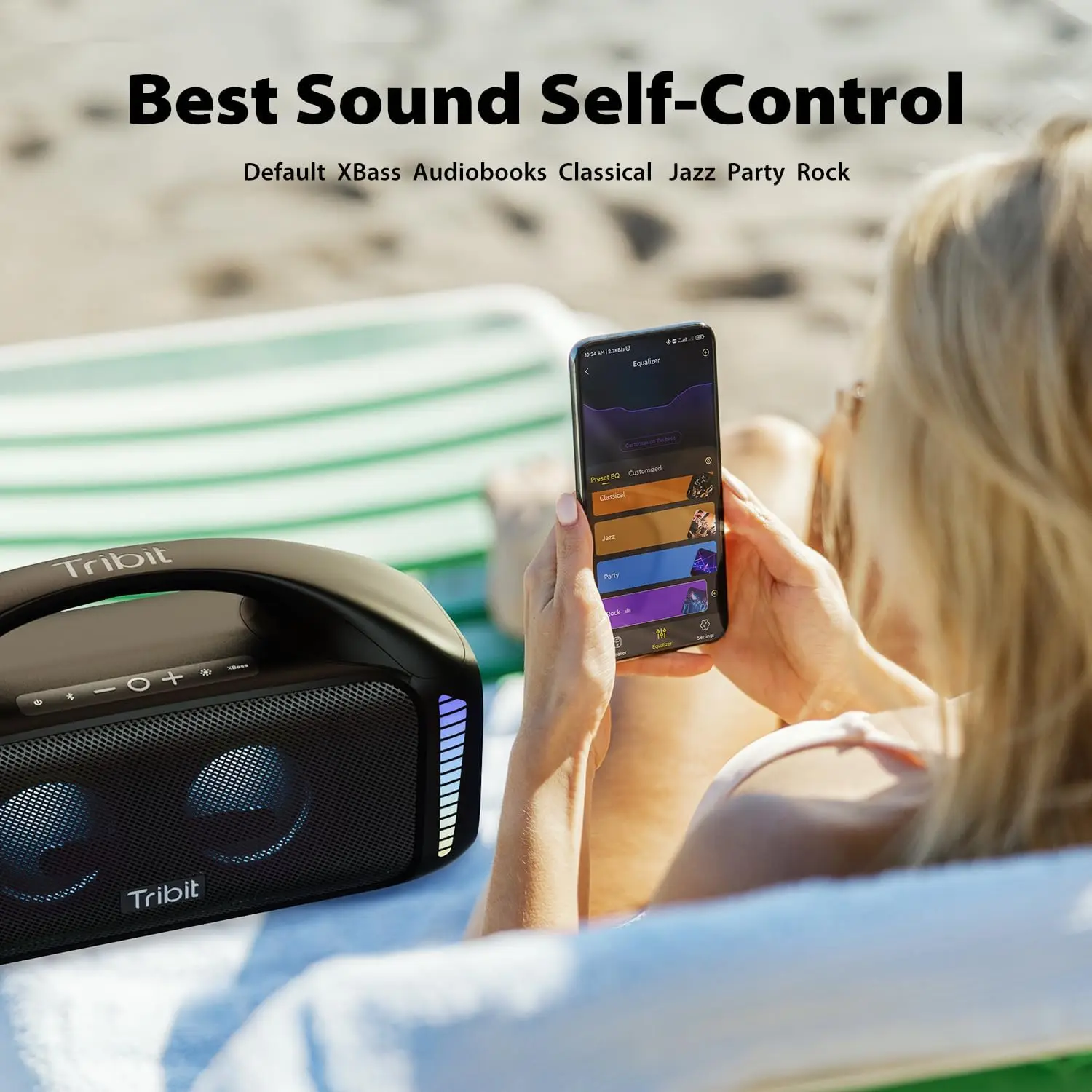 Tribit portátil bluetooth alto - Portable Bluetooth Speaker Waterproof Ipx7 avaliação e preço